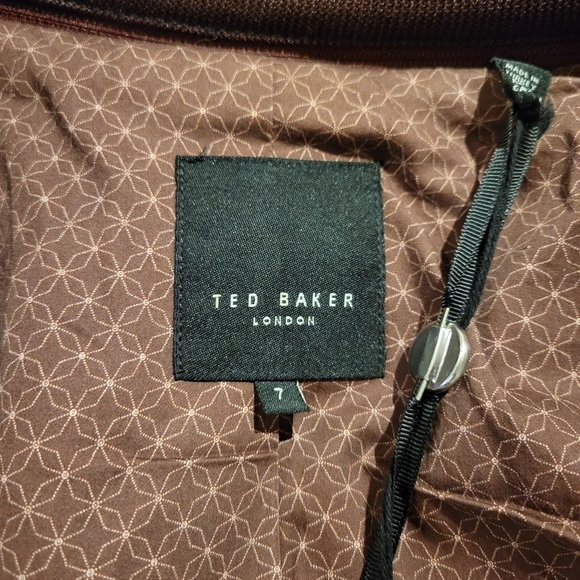 Ted Baker Jersey Jacket Funnel Insert - Navy - Picture 2 of 3